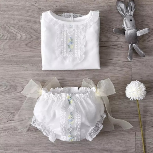𝅺spanish outfit top and bloomers